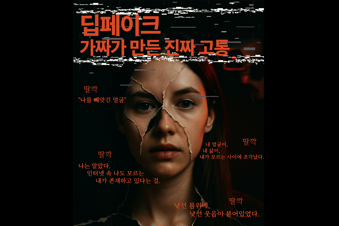 [미디인 플랫폼 홍보 서포터스 제작] 딥페이크 가짜가 만든 진짜 고통